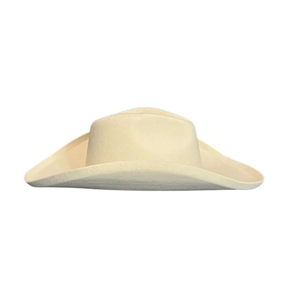 Lack Of Color Ivory Melodic Fedora Hat Unisex S Party All Seasons Western Rodeo
